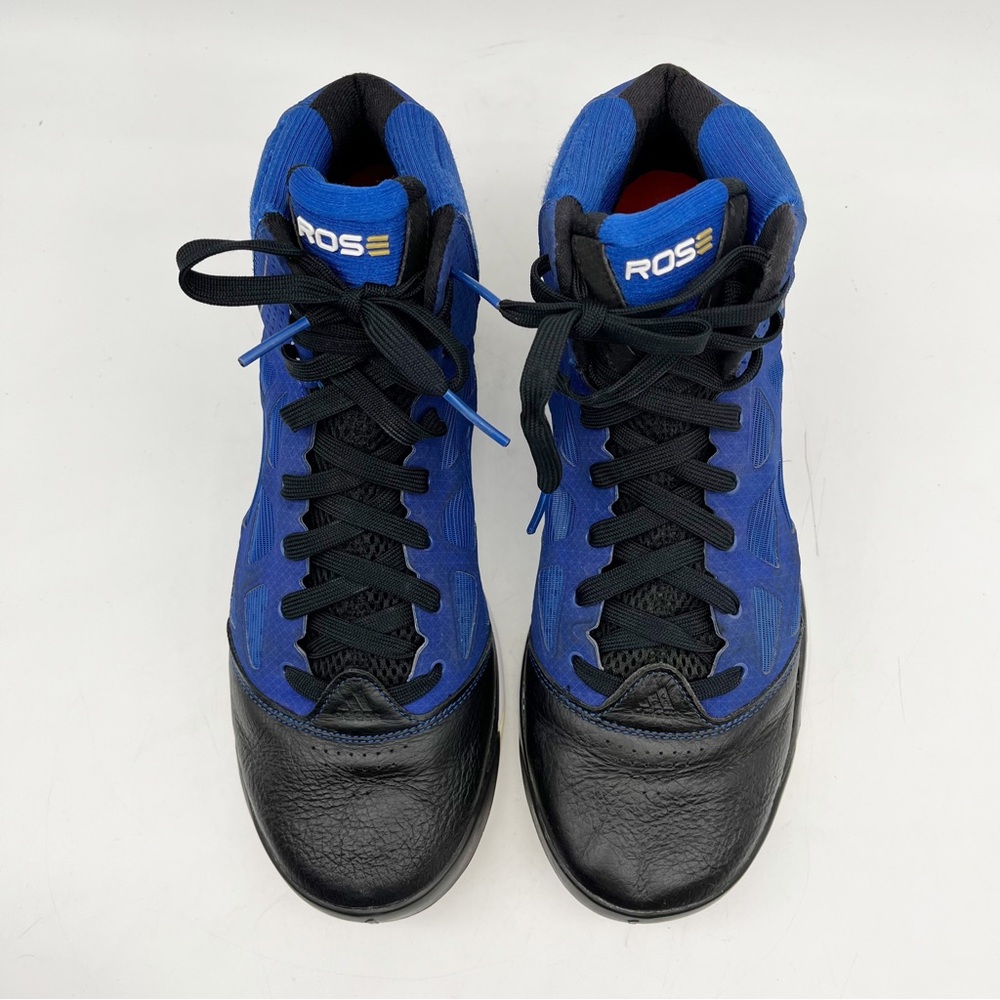 Adidas Derrick Rose- adizero Blue basketball shoes. Size 12 - Picture 5 of 11
